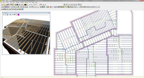 画图软件 - JOIST LAYOUT - WOLFSYSTEM - DAO / 建筑 / 用于楼梯