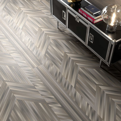 适用于墙面地面 - NEWCHEVRON GREY WASH - BERTI PAVIMENTI LEGNO - 栎木 / 室内 / 专业