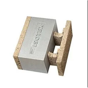 木制混凝土模板块 - HDIII 44/17 - ISOTEX SRL - Néopor® 材质 / 承重墙 / 绝缘材料