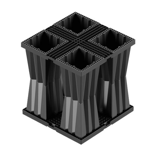 储水蓄水池 - AQUABOX - GEOPLAST - 地下 / 塑料