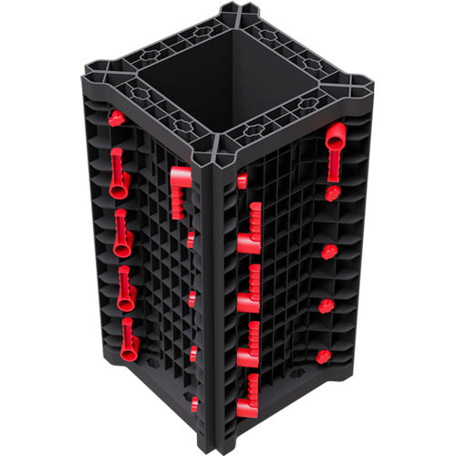 模块化模架 - GEOTUB® PANEL - GEOPLAST - 轻型 / 塑料 / 木质