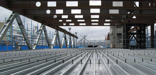 金属波纹板 - LYSAGHT BONDEK® - BlueScope Steel - 钢 / 用于永久性模板 / 用于楼板