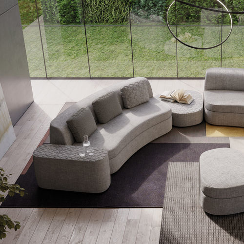 沙发床 - Goodman - Milano Bedding - 圆弧形 / 现代风格 / 布料