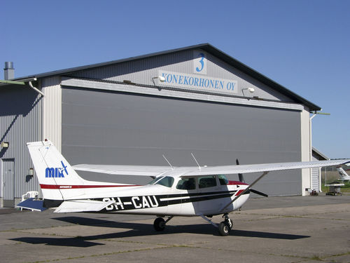 库房工业门 - SINGLE LEAF AIRCRAFT - Champion Door - 折叠 / 布料 / 防风