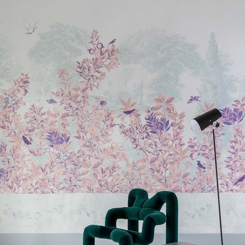 现代风格墙纸 - PARADISO  - Misha wallcoverings - 印花 / 仿墙纸 / 紫色