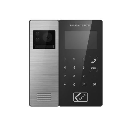 铝框架可视对讲机 - HLF-R1041P - Hyundai Telecom - 黑色 / 户外 / 室内