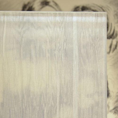 夹层玻璃板 - SILK RIPPLE BLANCO DUE  - Avant Art Architectural Glass, Inc. - 装饰 / 超透明 / 室内装潢