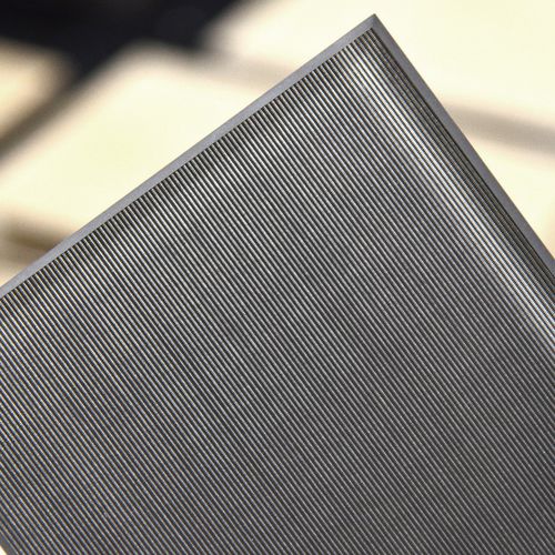 淬火玻璃板 - STAINLESS STEEL ARCHITECTURAL MESH - Avant Art Architectural Glass, Inc. - 夹层 / 装饰 / 超透明