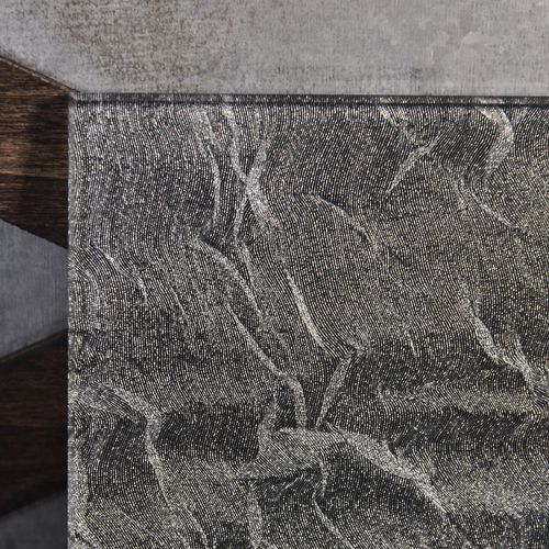 夹层玻璃板 - "JEWEL ROCK" STEEL SILK ORGANICA™ - Avant Art Architectural Glass, Inc. - 装饰 / 室内装潢 / 织物嵌件