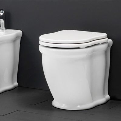 独立式马桶 - TIWC01 - GSG Ceramic Design - 陶瓷 / 家用 / 椭圆