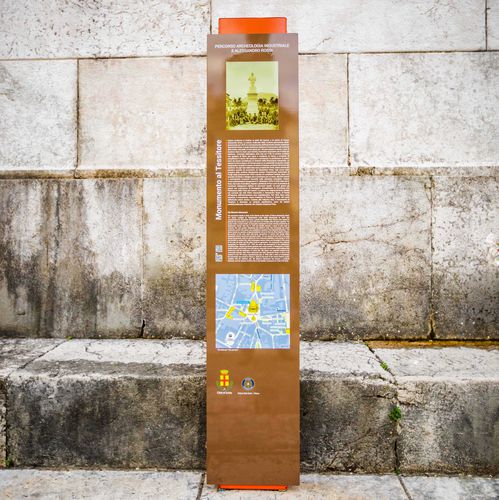 标识广告立牌 - WAYFINDING - LAB23 - 电镀钢 / 公共空间