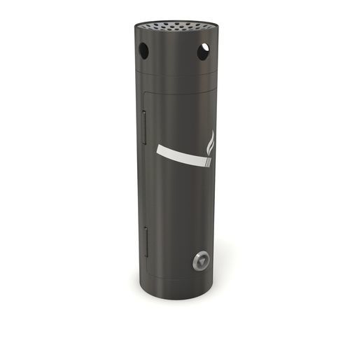落地烟灰缸 - CIGAR S - LAB23 - 电镀钢 / 用于室外 / 公共空间