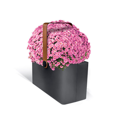 耐候钢花坛 - PLANTER BASKET - LAB23 - 电镀钢 / 长方形 / 管状