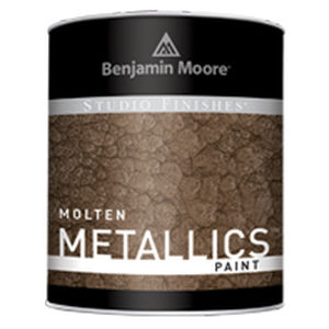 装饰油漆 - STUDIO FINISHES® MOLTEN METALLICS - Benjamin Moore & Co. - 户外 / 室内 / 墙面