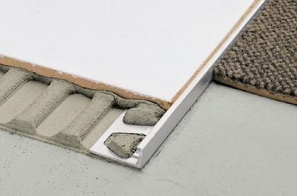 铝制型材收边条 - SCHLUTER®-SCHIENE - Schluter Systems - 用于瓷砖