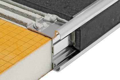 铝制型材收边条 - SCHLUTER®-RONDEC-CT - Schluter Systems - 用于瓷砖 / 直条