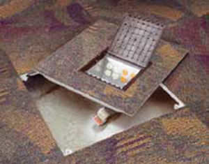 簇绒满铺地毯 - POSITILE® - Tate Access Floors - 复合陶瓷 / 卷式 / 高架地板用