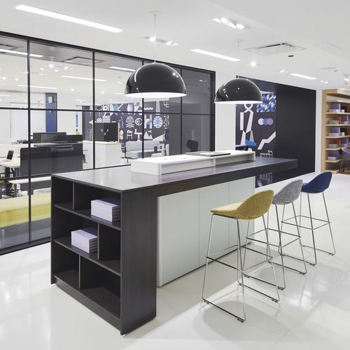 铅前台接待桌 - Teknion - 仓储
