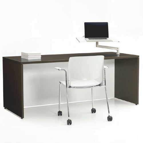 现代风格工作台 - THESIS - Teknion - 层压材料 / 金属桌脚 / 层压板桌脚