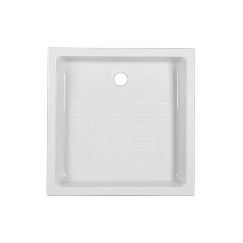 正方形淋浴底盆 - MOSAICO - Sanindusa - 嵌入式 / 丙烯塑料 / 防滑