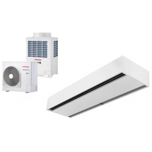 吊顶风幕机 - DAM ECM 1500 DX11-TO	 - airtecnics - 工业 / 专业
