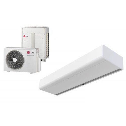 吊顶风幕机 - SMART ECM 1000 DX8-LG	 - airtecnics - 工业 / 专业 / 隐藏式