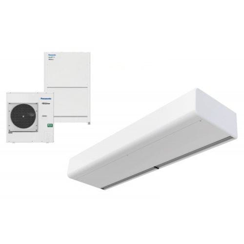 吊顶风幕机 - SMART ECM 1500 DX11-PA	 - airtecnics - 工业 / 专业 / 隐藏式