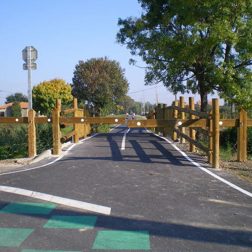 滑动式栏杆 - 630 032T11 - Rondino - 防护 / 门禁 / 松木