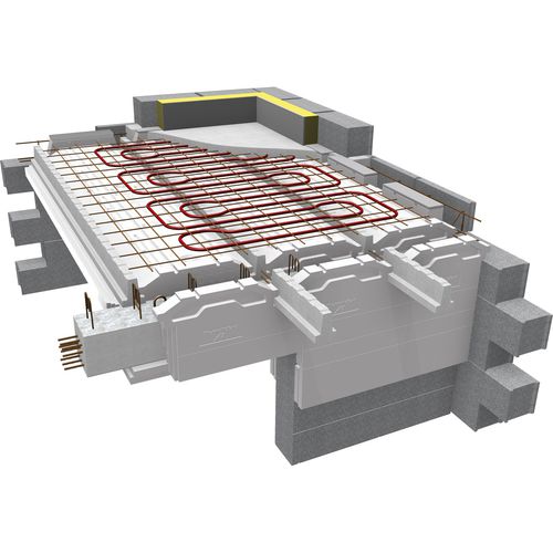 空心板梁楼板 - EQUATIO® VS - RECTOR - 预制 / 混凝土 / 绝缘格栅