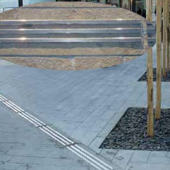 不锈钢盲道导向带 - RAIL DE GUIDAGE - FRANCE INOX INDUSTRIE
