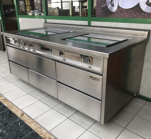 电动灶台 - MAGIC - FRANCE INOX INDUSTRIE - 专业 / 4眼 / 落地