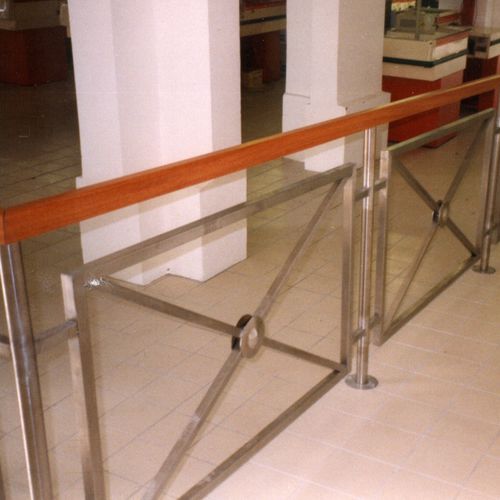 安全护栏 - BORA - FRANCE INOX INDUSTRIE - 固定式 / 不锈钢 / 木质