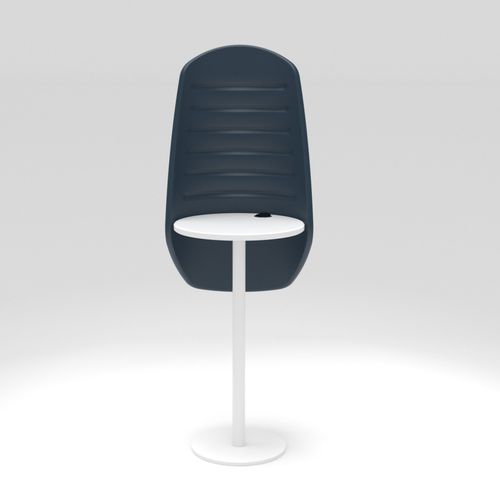现代风格高脚桌 - ERMES - ALTEK ITALIA DESIGN - 层压材料 / 布料 / 钢座桌脚