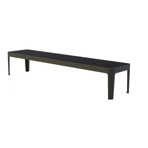 现代风格公共长椅 - DOLMEN/4 - ALTEK ITALIA DESIGN - 钢 / 石材 / 合成金属