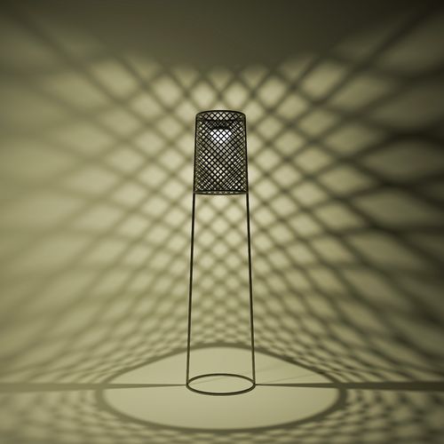 落地灯 - QUIZAS - ALTEK ITALIA DESIGN - 铁 / 金属丝网 / 锌制