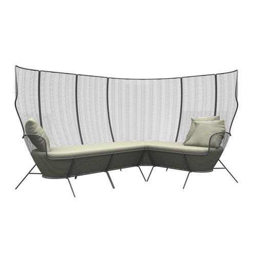 现代风格花园客厅家具 - QUIZAS - ALTEK ITALIA DESIGN - 金属丝网 / 铁 / 电镀钢