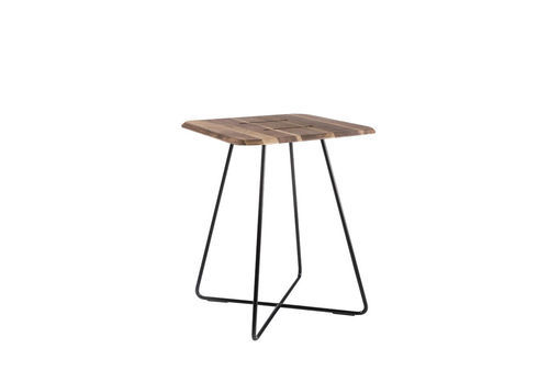 现代风格茶几 - LEVANTE - ALTEK ITALIA DESIGN - 胶合板 / 铁桌脚 / 正方形