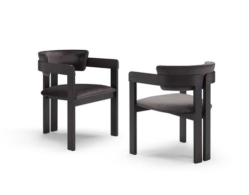 现代风格餐厅椅 - INES - Pacini & Cappellini - 室内 / 布料 / 仿皮