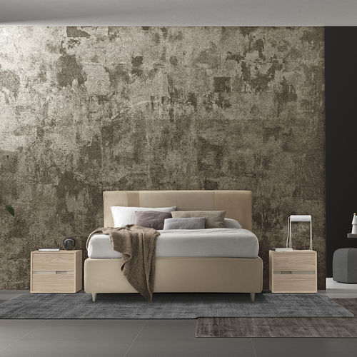 双人床 - VITALYTY SOGNO VANITY - ColombiniCasa - 现代风格 / 布艺 / 带床头板
