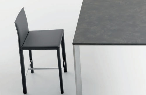 现代风格吧椅 - ROMY  - Compar - 皮质 / 家用 / 无扶手