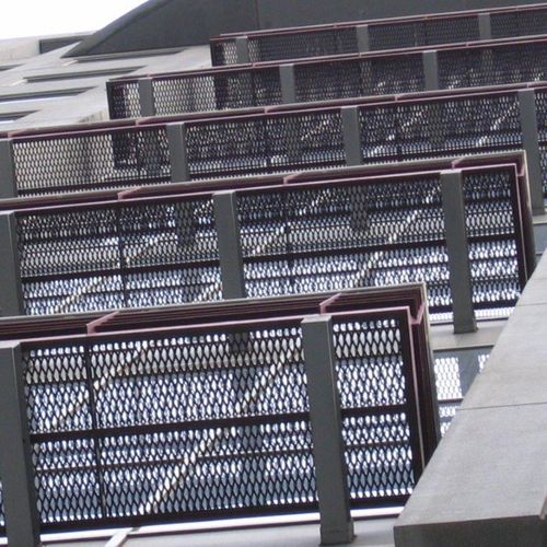 金属格子板 - WK 3022 - LOCKER Group - 用于工业行人桥