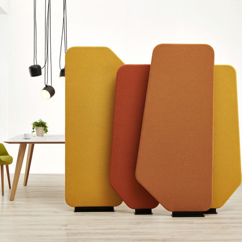 自承重隔音板 - SCREEN PANELS - ESTEL - 移动式 / 布料 / 实木