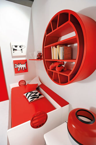 红色儿童房 - SPORT - VOLLEY 1 - Faer Ambienti - 男女通用