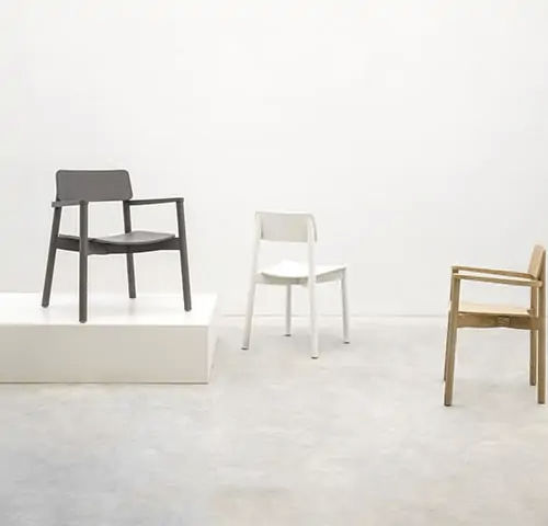 现代风格椅子 - MINE EMP EST CB - Fenabel- The heart of seating - 室内 / 布料 / 胶合板