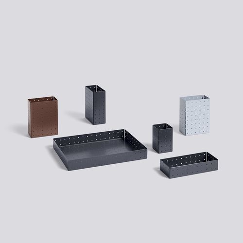 Boîte de rangement pour fourniture de bureau - PUNCHED ORGANIZER - Hay a/s