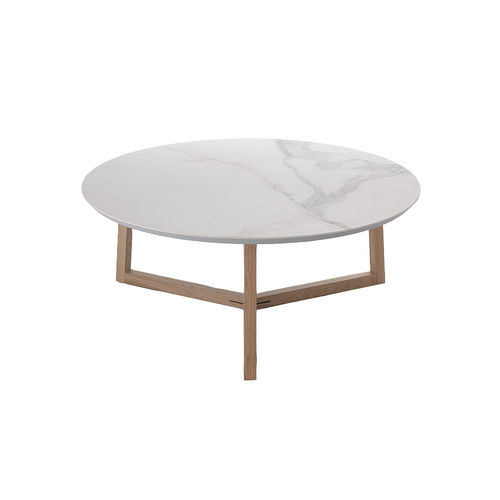 现代风格茶几 - ASTYLE - I.T.F. DESIGN SRL - MDF / 大理石 / 橡木桌脚
