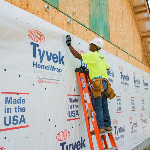 防护防水膜 - TYVEK® HOMEWRAP® - Mitten Vinyl (Aust) Pty Ltd - 气密 / 用于壁板 / 卷式