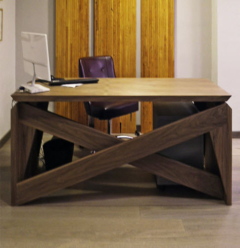 现代风格办公桌 - IKS - NOVO Design Made in Toscana - 木质