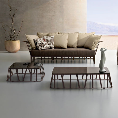 现代风格茶几 - HAMPTONS GRAPHICS - Roberti Rattan - 玻璃 / 铝制 / HPL