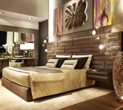 双人床 - Wall  - Siwa Soft Style Home - 现代风格 / 布艺 / 带软包床头板